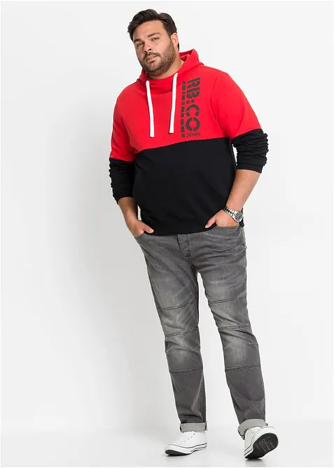 Hoodie, slim fit, bonprix