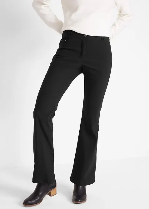 Stretch broek met viscose, bonprix