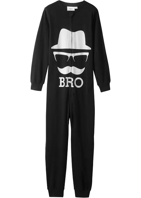Pyjama onesie van biologisch katoen, bonprix