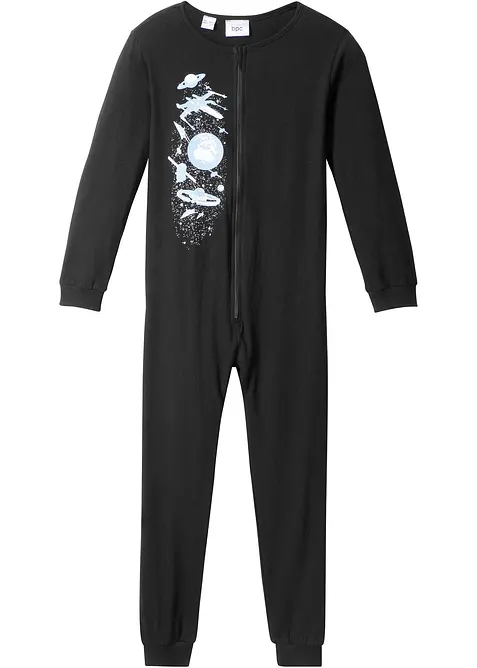 Pyjama onesie van biologisch katoen, bonprix