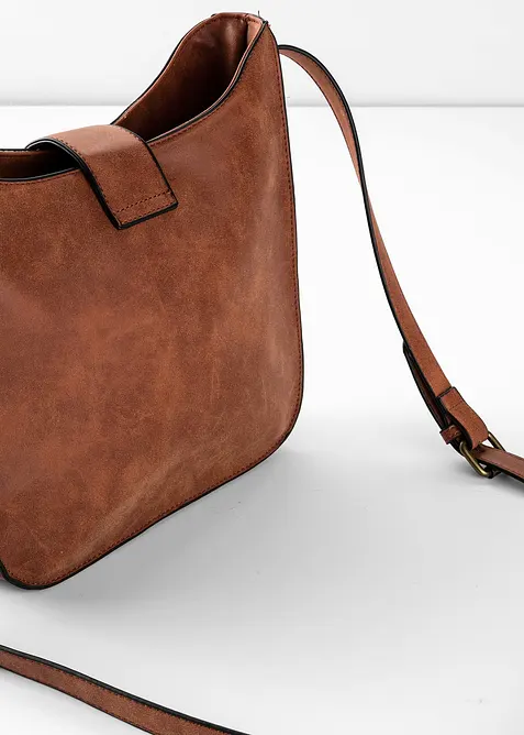 Schoudertas met decoratieve gesp, bonprix