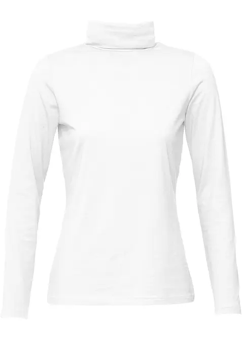 Longsleeve met col, bonprix