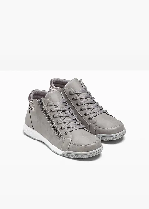 Hoge sneakers met ritssluiting, bonprix