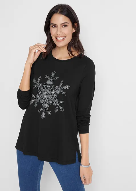 Katoenen longsleeve, bonprix