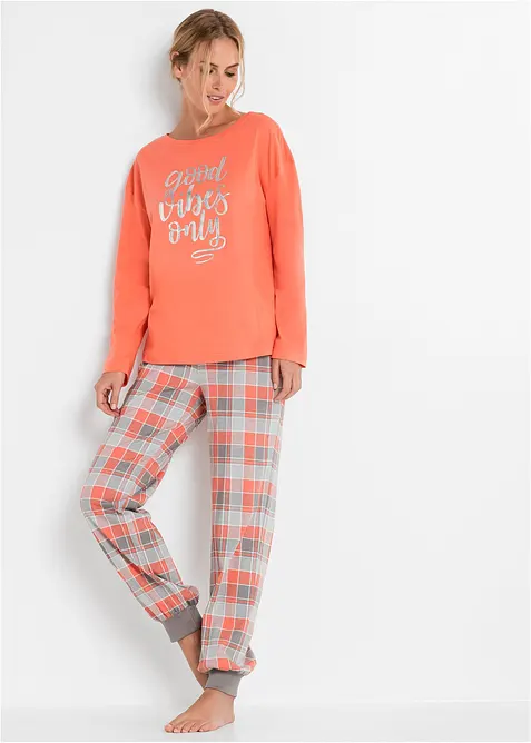 Pyjama met oversized shirt (2-dlg. set), bonprix