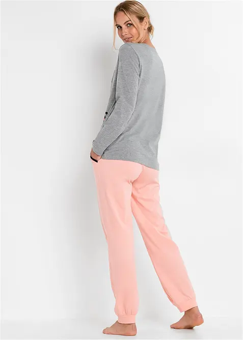 Pyjama met biologisch katoen, bonprix