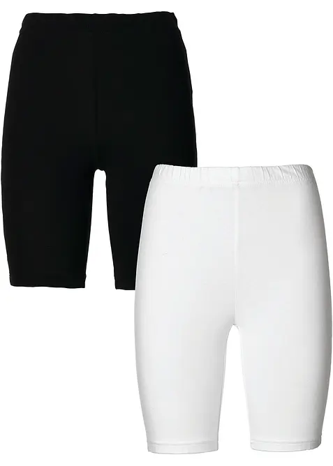 Biker short (set van 2), bonprix