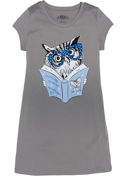 Kort nachthemd van biologisch katoen, bonprix