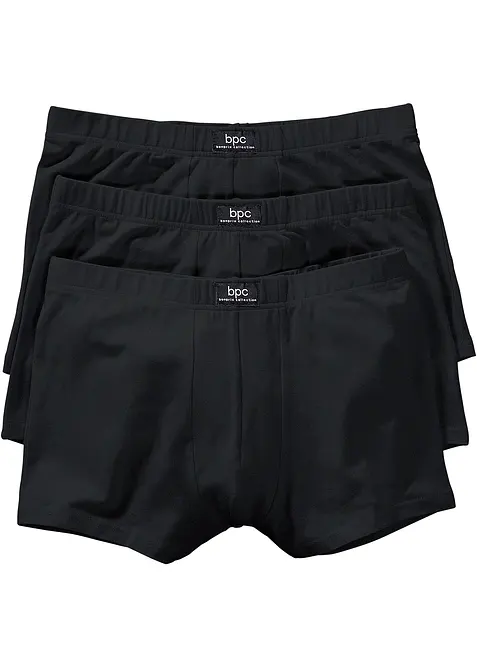 Strakke boxershorts met katoen (set van 3), bonprix