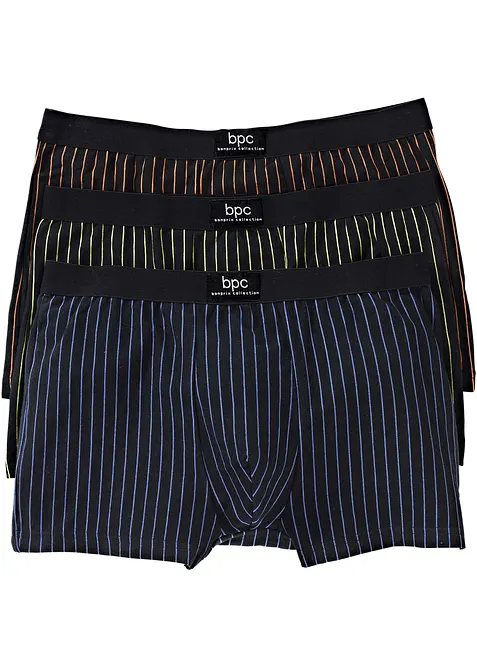 Strakke boxershorts met katoen (set van 3), bonprix