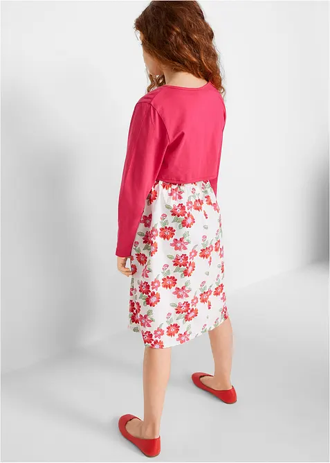 Jurk, riem en bolero (3-dlg. set), bonprix