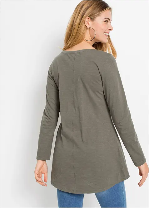 Longsleeve van puur katoen, bonprix