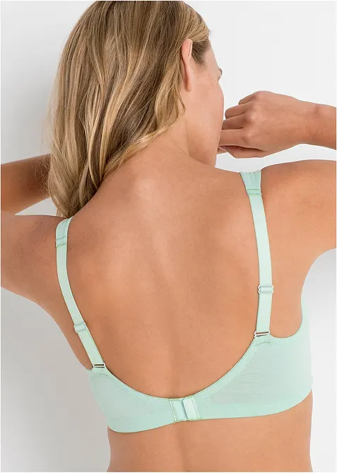 Bh zonder beugels (set van 3) met katoen, bonprix