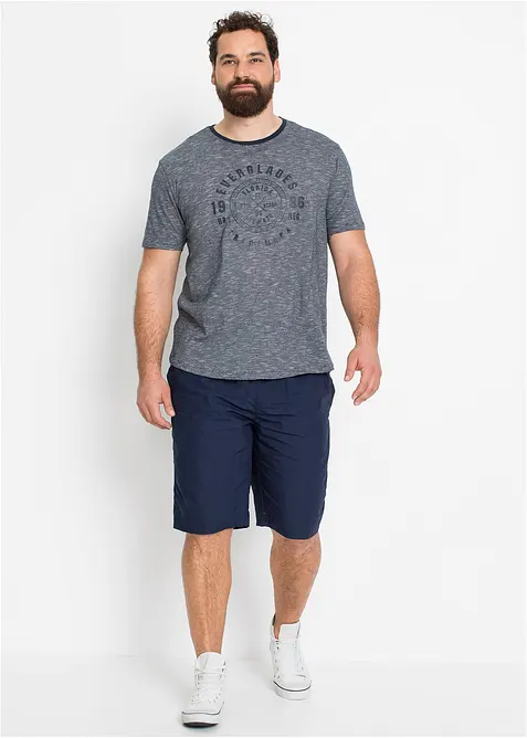 T-shirt van puur katoen (set van 2), bonprix