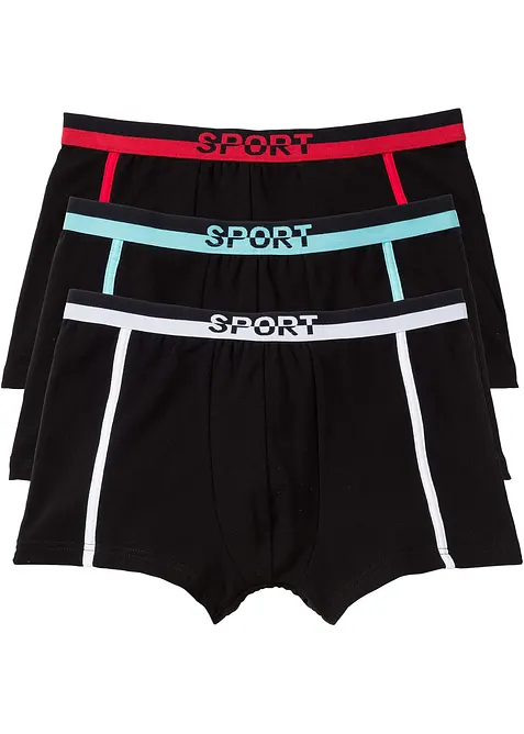 Strakke boxer met katoen (set van 3), bonprix