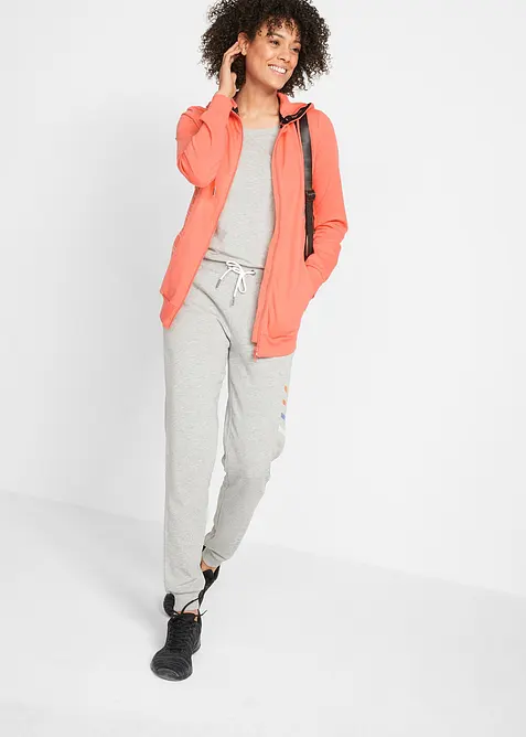 Sweatvest met capuchon, bonprix