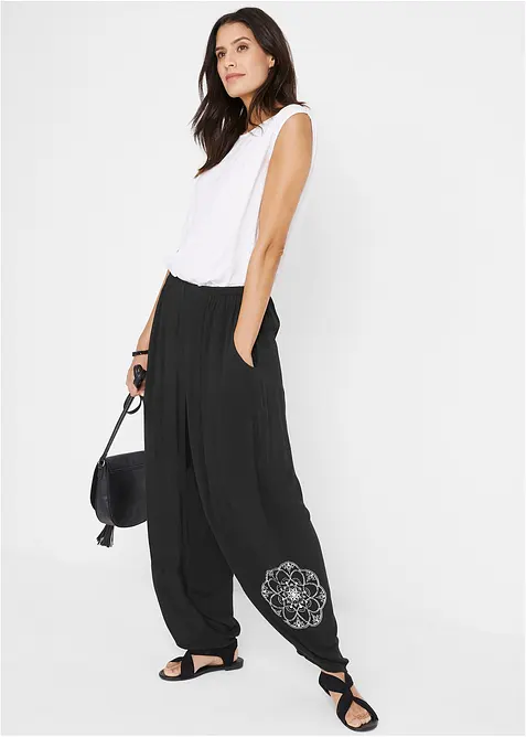 Harembroek van viscose, bonprix