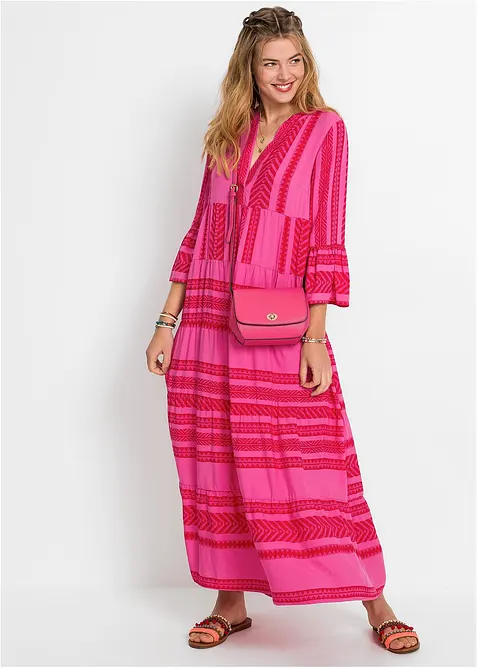 Maxi jurk van soepele viscose, bonprix