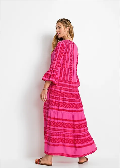 Maxi jurk van soepele viscose, bonprix