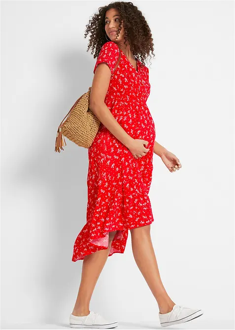 Zwangerschapsjurk van soepele viscose, bonprix