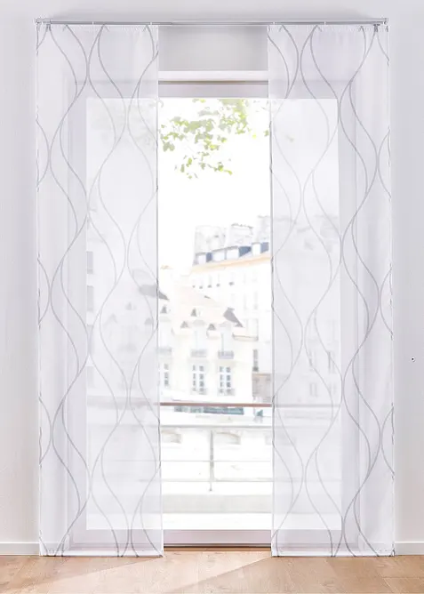 Paneelgordijn met gerecycled polyester (1 stuk), bonprix