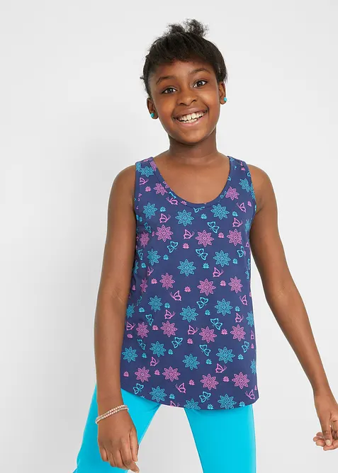 Top vn een biologische katoenmix (set van 2), bonprix