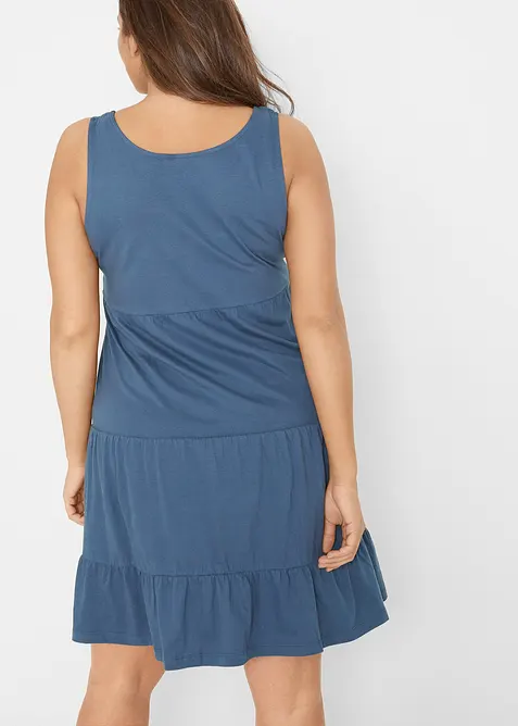 Jurk van katoen-jersey, kort, bonprix