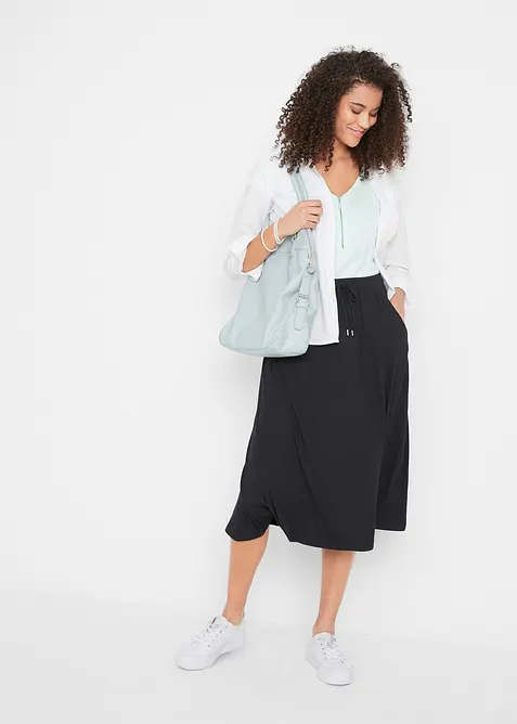 Jersey rok in een katoenmix, bonprix