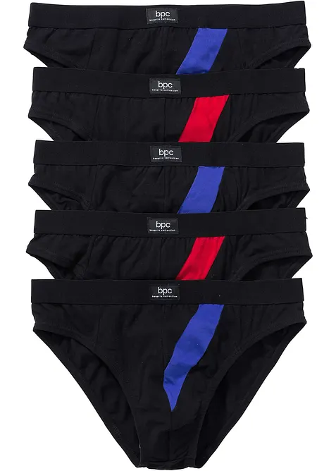 Slip met katoen (set van 5), bonprix