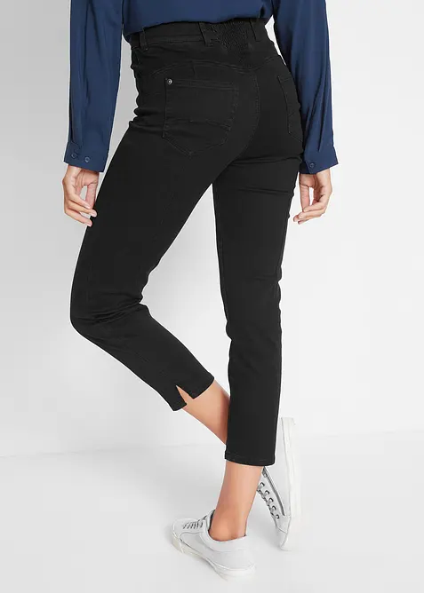 Slim fit jeans met comfortband, mid waist, bonprix