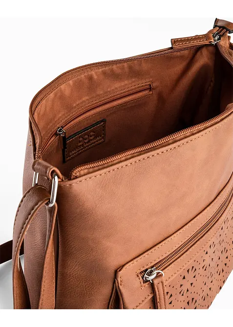 Schoudertas met een decoratief buitenvak, bonprix