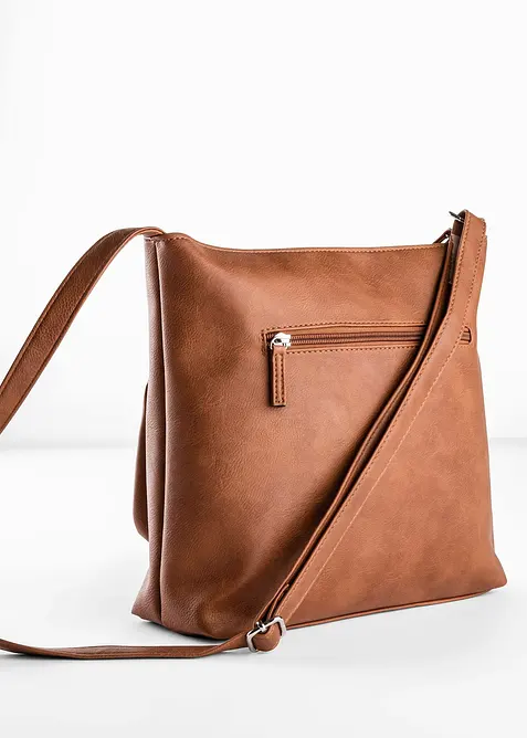 Schoudertas met een decoratief buitenvak, bonprix