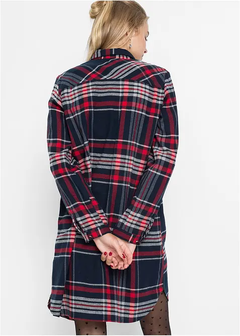 Overhemdjurk van puur katoen, bonprix