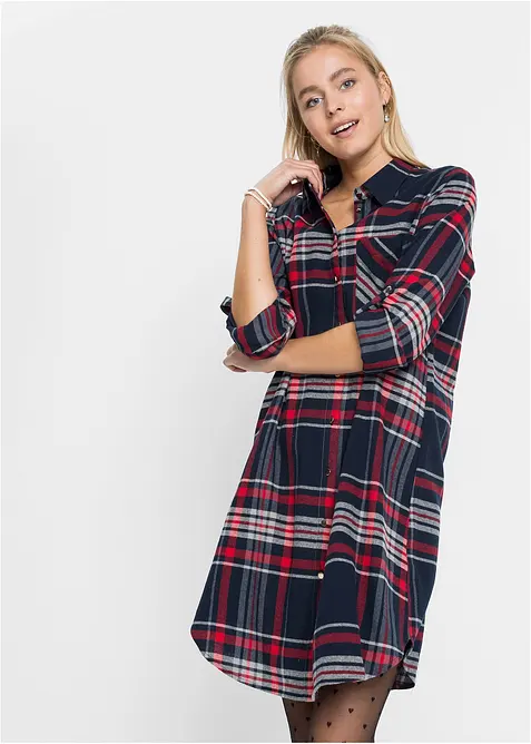 Overhemdjurk van puur katoen, bonprix