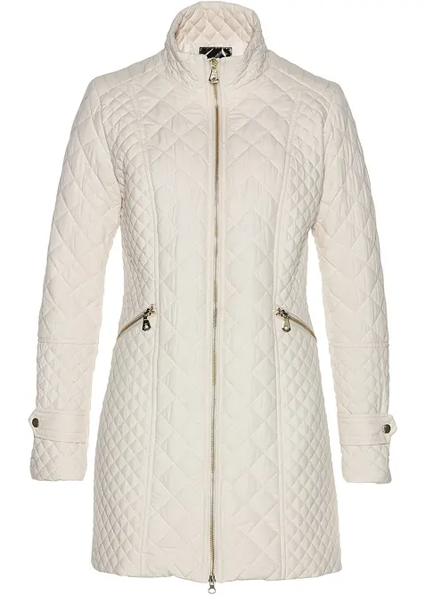 Lange gewatteerde jas, bonprix