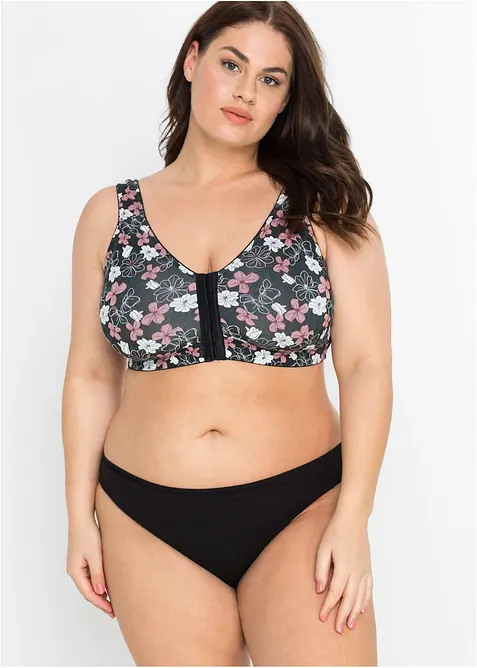 Bh zonder beugels met sluiting voorop en katoen (set van 2), bonprix