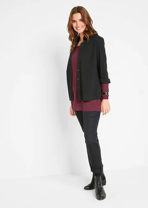 Longshirt van puur katoen, bonprix