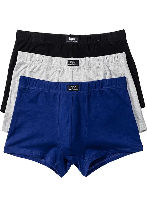 Strakke boxershorts met katoen (set van 3), bonprix