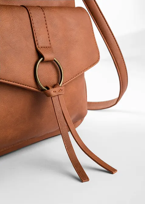 Middelgrote schoudertas met speciale gesp, bonprix