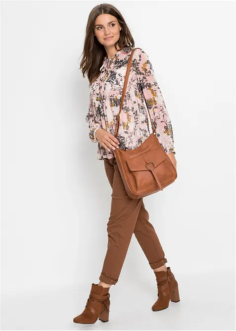 Middelgrote schoudertas met speciale gesp, bonprix