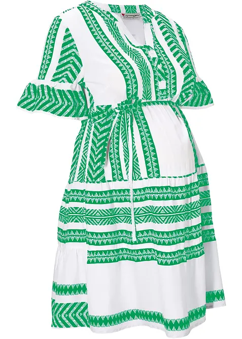 Zwangerschapsjurk / voedingsjurk van viscose, bonprix