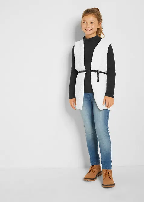 Longshirts met col (set van 2), bonprix