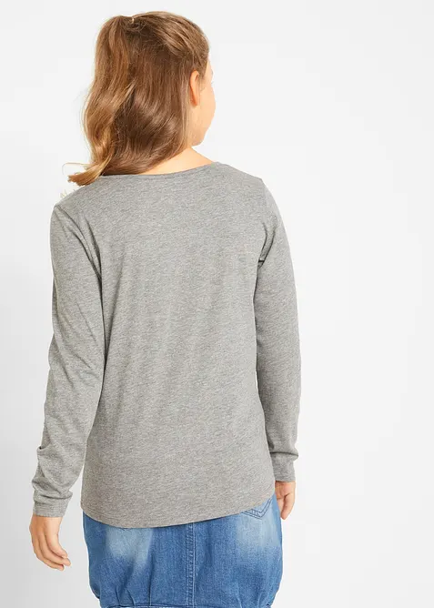 Longsleeve van viscosemix, bonprix