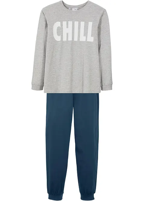 Pyjama met biologisch katoen (2-dlg. set), bonprix