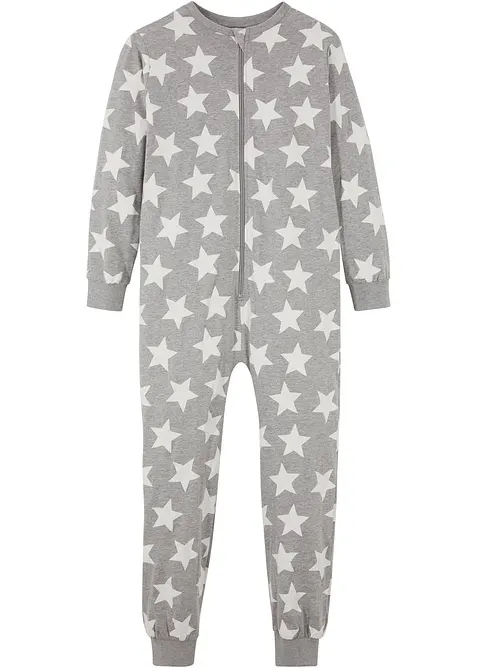 Kinderen pyjama onesie met biologisch katoen, bonprix