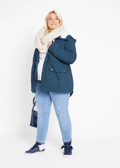 Zwangerschapsjas/ draagjas met teddy voering, bonprix