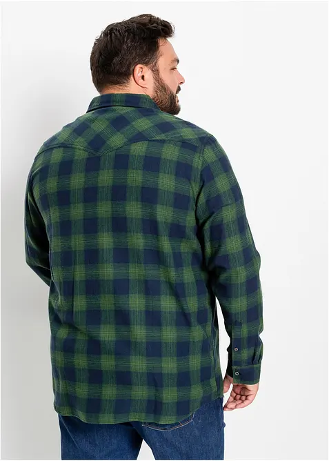 Flanellen overhemd van puur katoen, bonprix