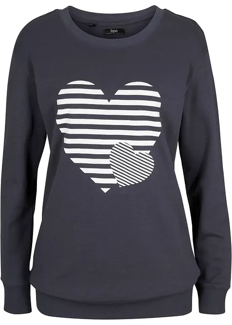 Katoenen longsleeve met print, bonprix