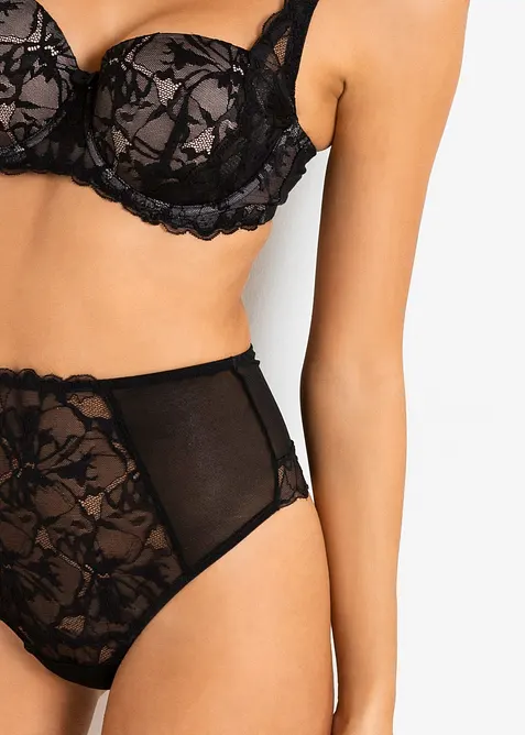 Taillestring van kant, high waist, bonprix