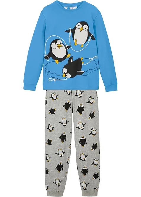 Pyjama met zacht biologisch katoen (2-dlg. set), bonprix